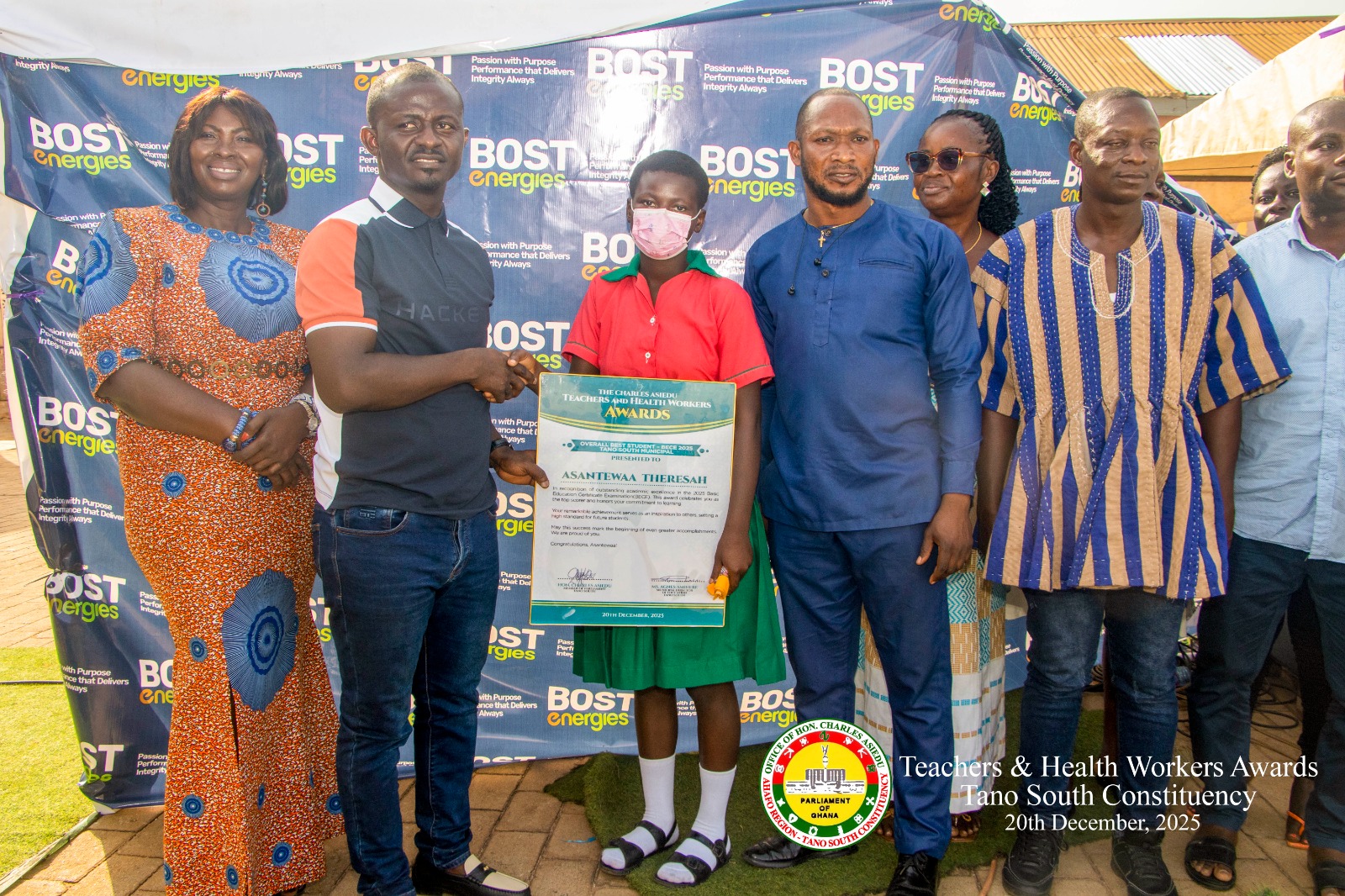 Honouring Excellence: BOSTenergies Sponsors Tano South Awards